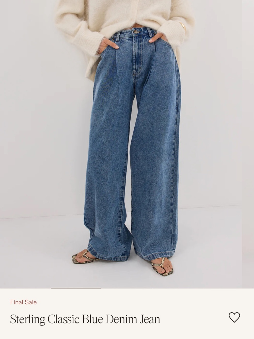 Dissh sterling classic Jean size 2 ( runs big)